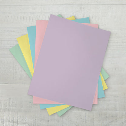 Papel para fotocopiadora Pen+Gear de colores pastel surtidos, 8.5" x 11", 20 lb, 150 hojas