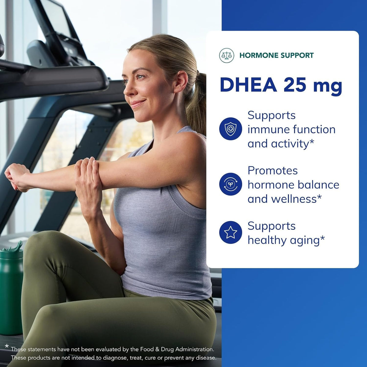 Pure Encapsulations - Dhea 25mg , 60 capsulas