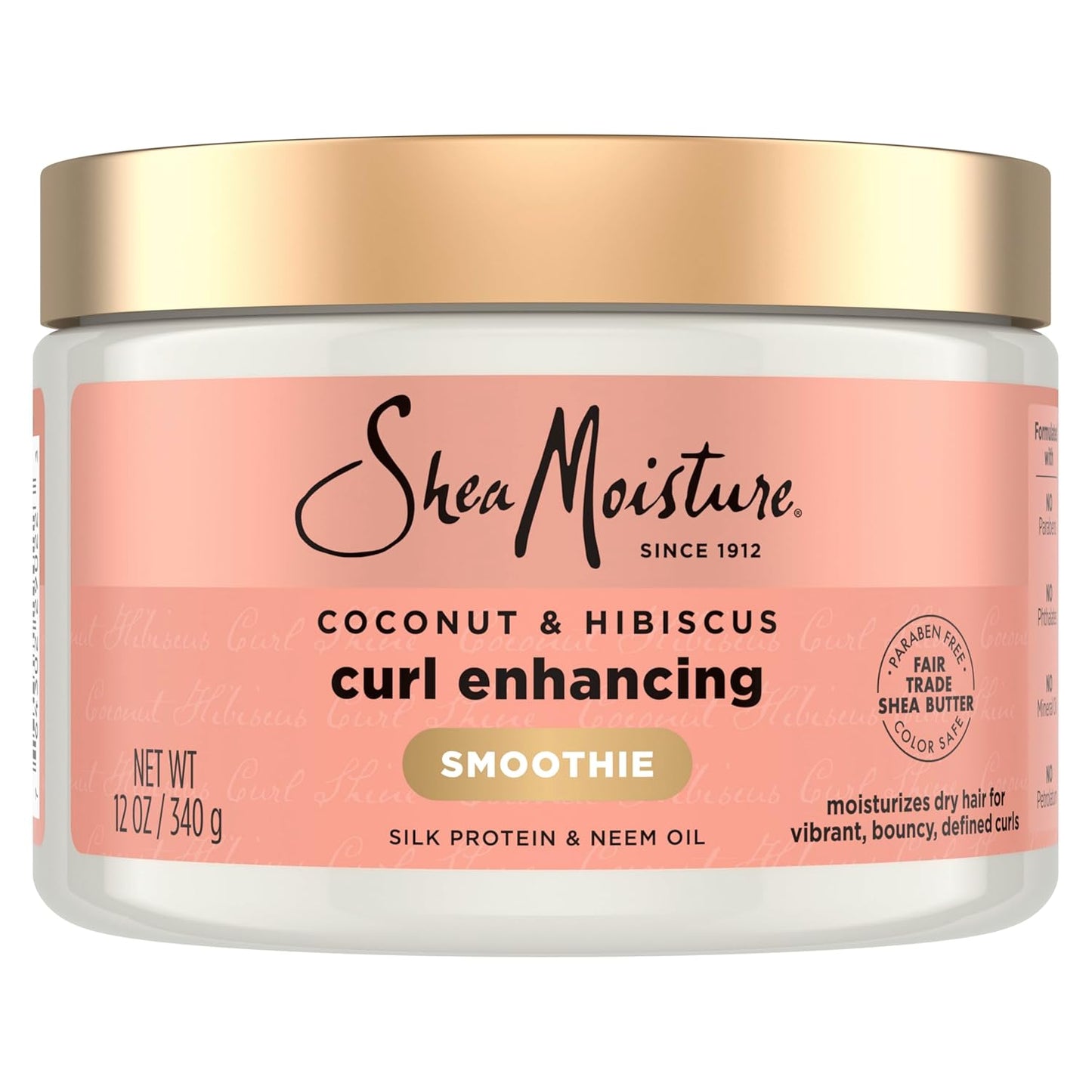 SheaMoisture Crema Smoothie para Definir Rizos, 340g