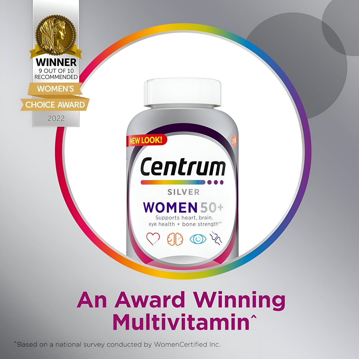 Centrum Silver para mujeres de 50 + de 100 tabletas