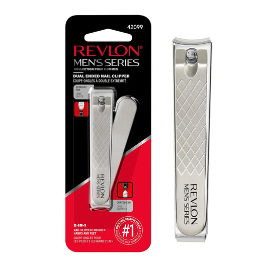 Revlon Mens Series Cortaúñas para dedos y pies para hombres 42099