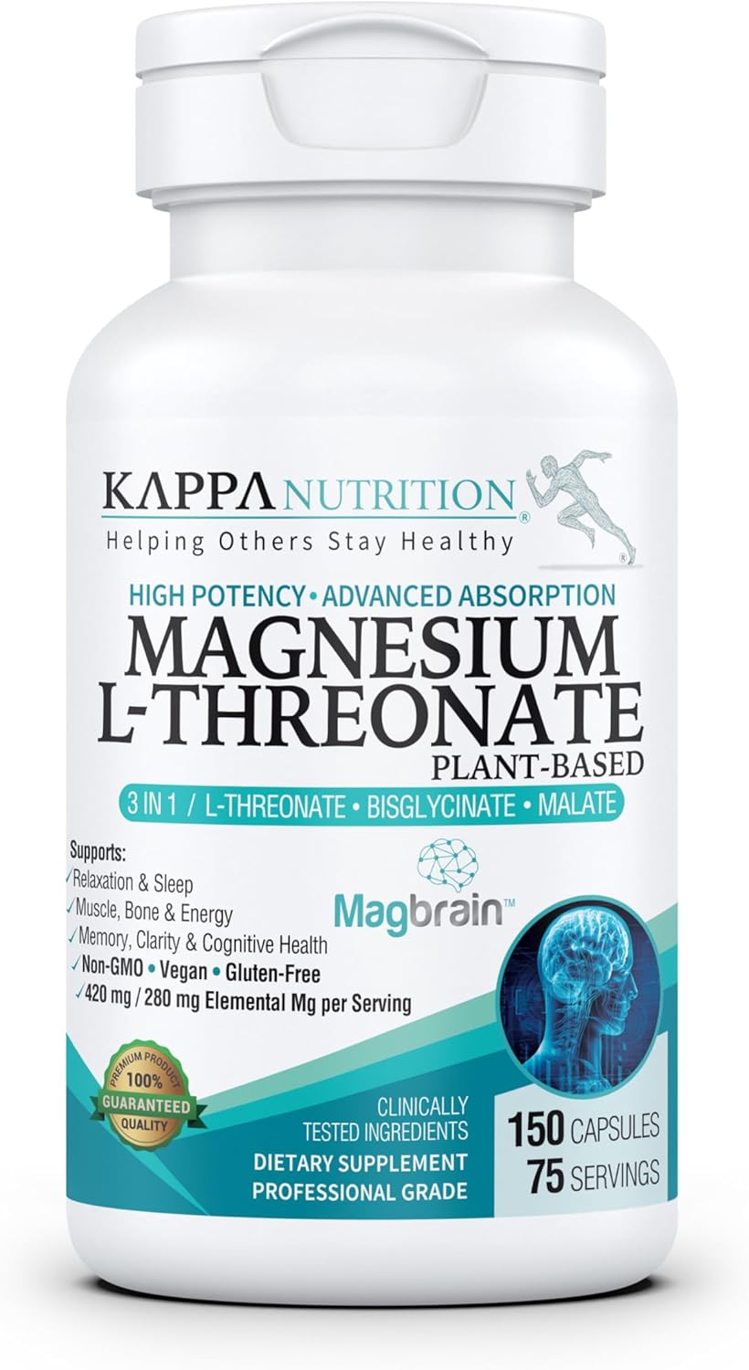 Magnesium 3 in 1 L-threonate advanced complex 150 capsulas