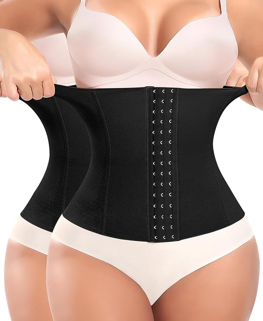 Corset moldeador de cintura adelgazante, faja moldeadora de cintura, faja para el vientre para mujer