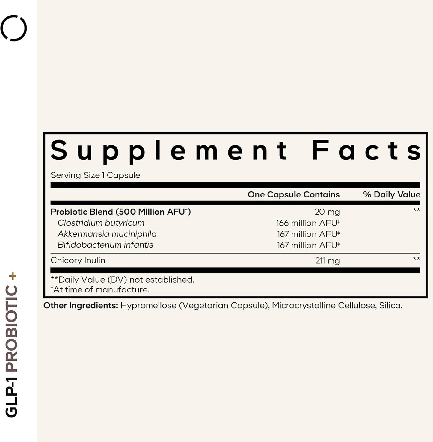 Codeage GLP-1 Probiotic vivos -500 MILLONES -90 capsulas