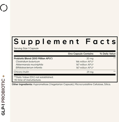 Codeage GLP-1 Probiotic vivos -500 MILLONES -90 capsulas