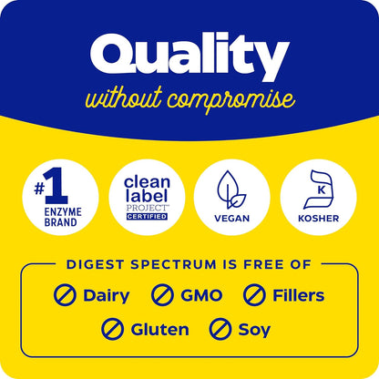 Enzymedica – Digest Spectrum, múltiples alimentos Intolerancia Fórmula, 90 Cápsulas