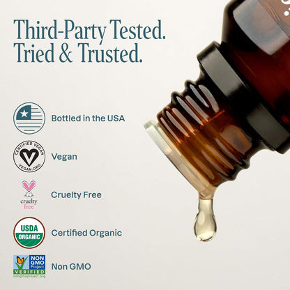Cliganic - Set de aceites esenciales orgánicos 100% puros y naturales
