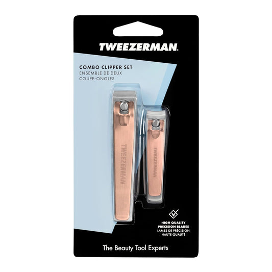 Set de cortaúñas Tweezerman en color Oro Rosa