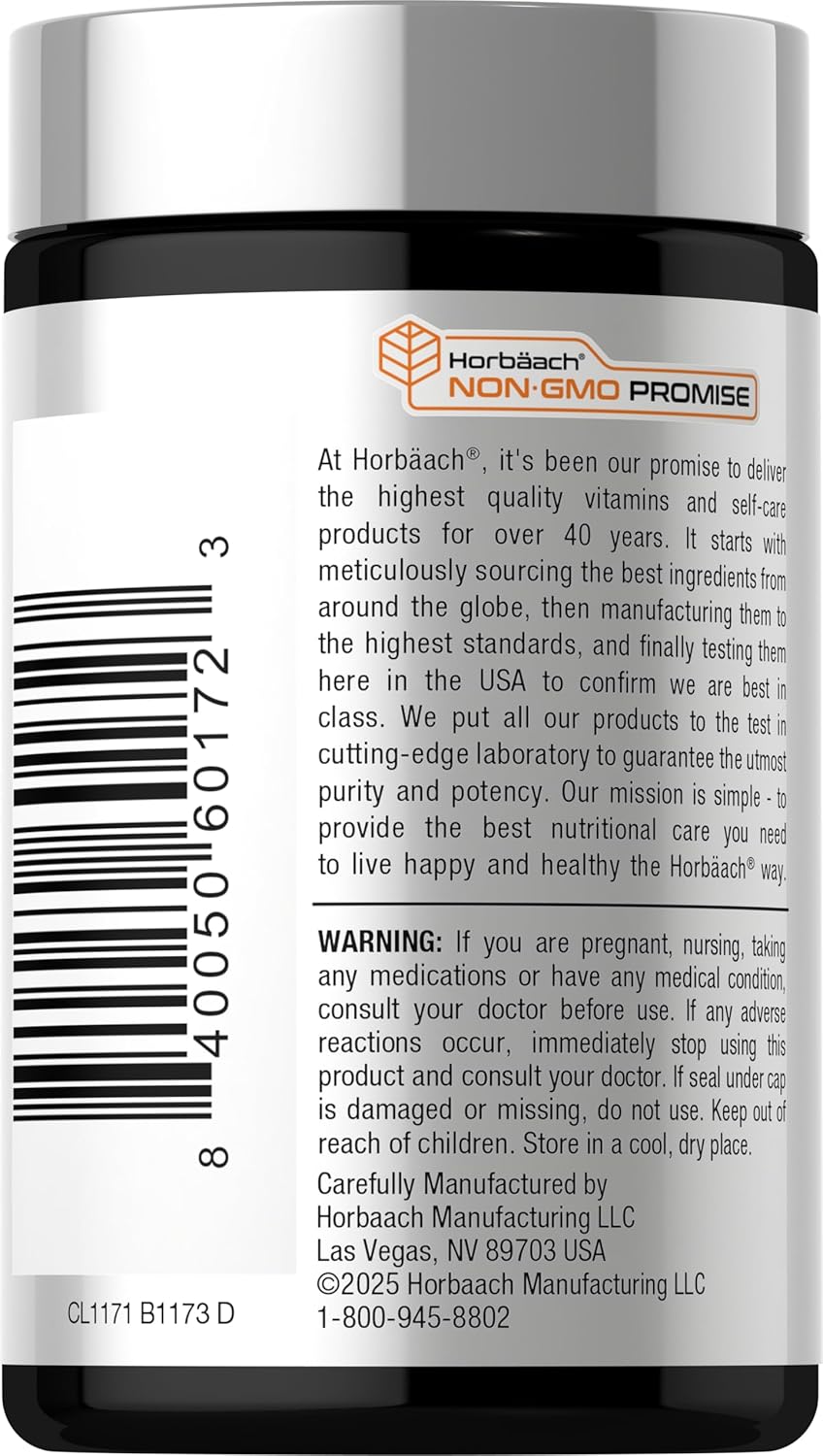 B-12 5000mcg , 120 tabletas disolventes - Horbaach