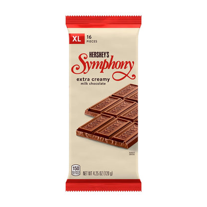 HERSHEY'S SYMPHONY Extra cremoso - Milk Chocolate XL 120gr