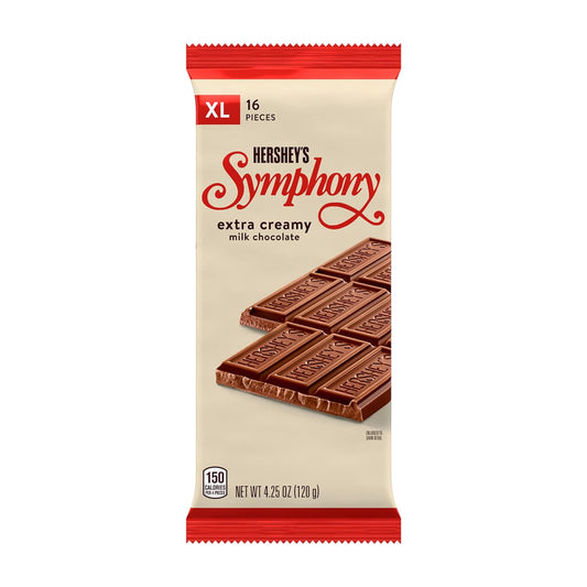 HERSHEY'S SYMPHONY Extra cremoso - Milk Chocolate XL 120gr