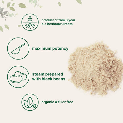 Micro-Ingredients Extracto Orgánico de Fo Ti He Shou Wu, 170gr