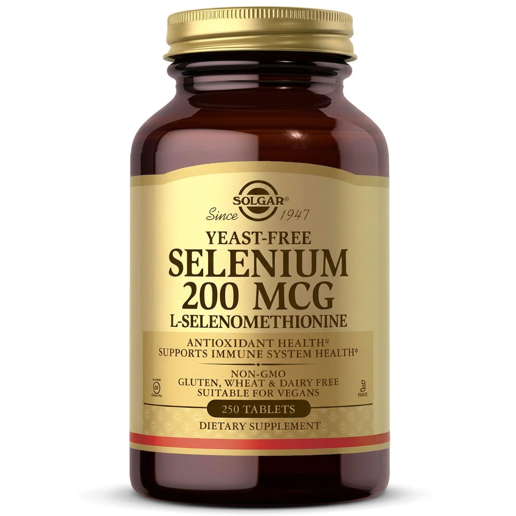 Solgar, Selenium, Yeast-Free, 200 mcg, 250 Tab