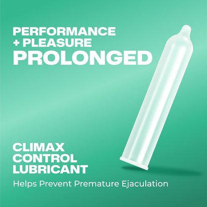 Trojan Extended Pleasure Lubricated Condones de Latex Lubricados CON RETARDANTE  12 Unidades