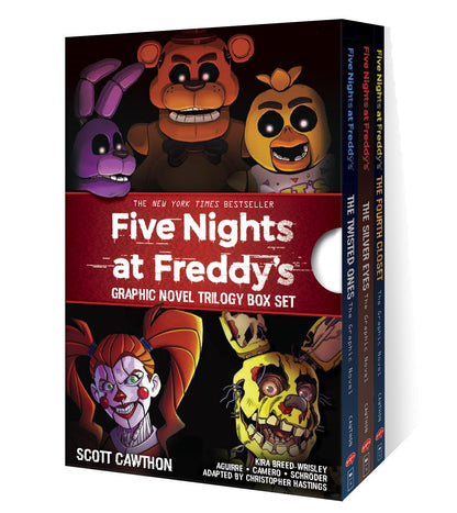 Pack de la trilogía de novelas gráficas de Five Nights at Freddy's