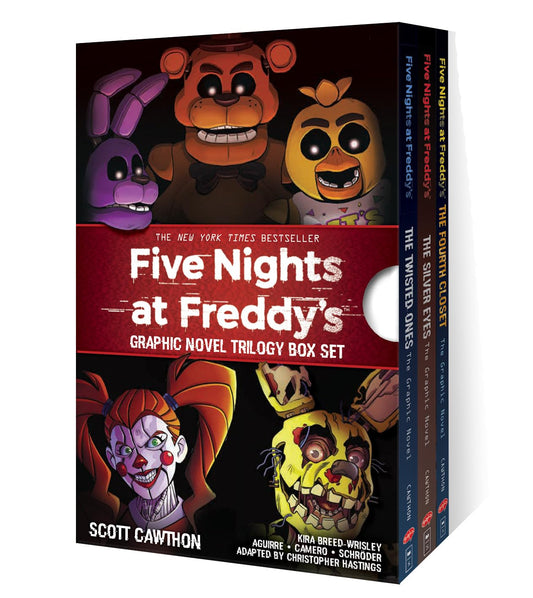Pack de la trilogía de novelas gráficas de Five Nights at Freddy's