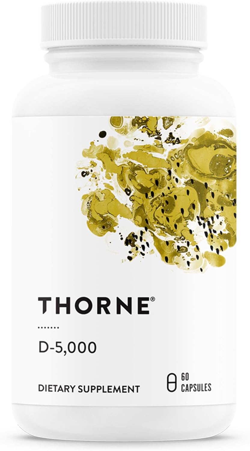 Thorne - Vitamina D- 5,000 - 60 capsulas