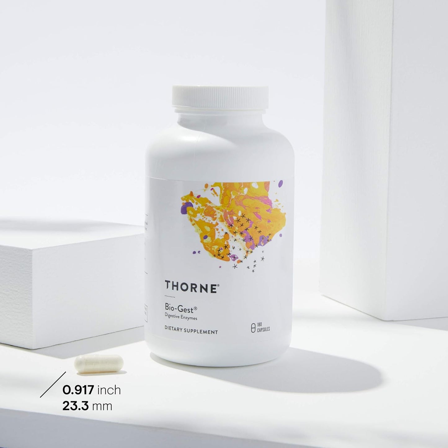 Thorne Research, Advanced Digestive Enzymes Bio-gest, mezcla de enzimas digestivas para ayudar a la digestión 180 caps