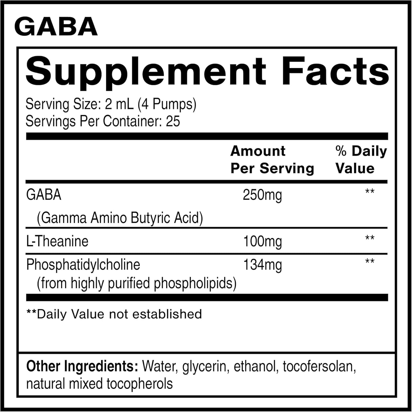 Quicksilver Scientific GABA liposomal con L-theanina 100 mg