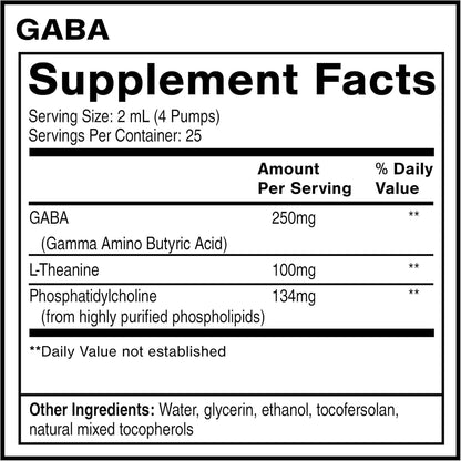 Quicksilver Scientific GABA liposomal con L-theanina 100 mg