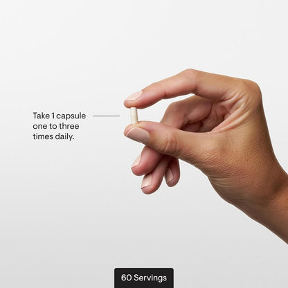 THORNE - 5-MTHF -1 mg . Suplemento de metilfolato (Folato B9 activo) 60 capsulas