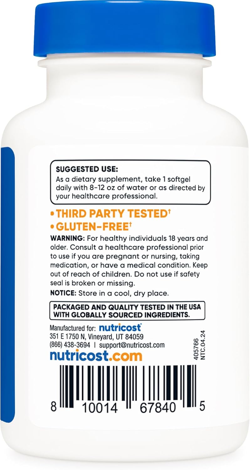 Nutricost - Lycopene 50mg, 60 capsulas