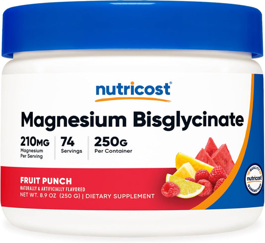 Nutricost - Magnesium Bisglycinate 210mg,  250g