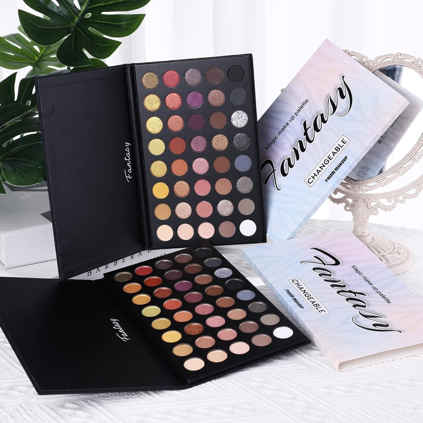 Ruoxi PRISM MAKEUP FANTASY CHANGEABLE Paleta de sombra de ojos profesional 40 colores