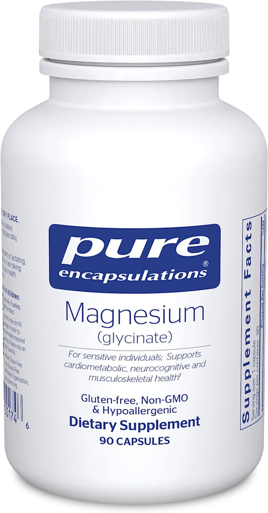 Pure Encapsulations - Magnesio Glicinato en Cápsulas
