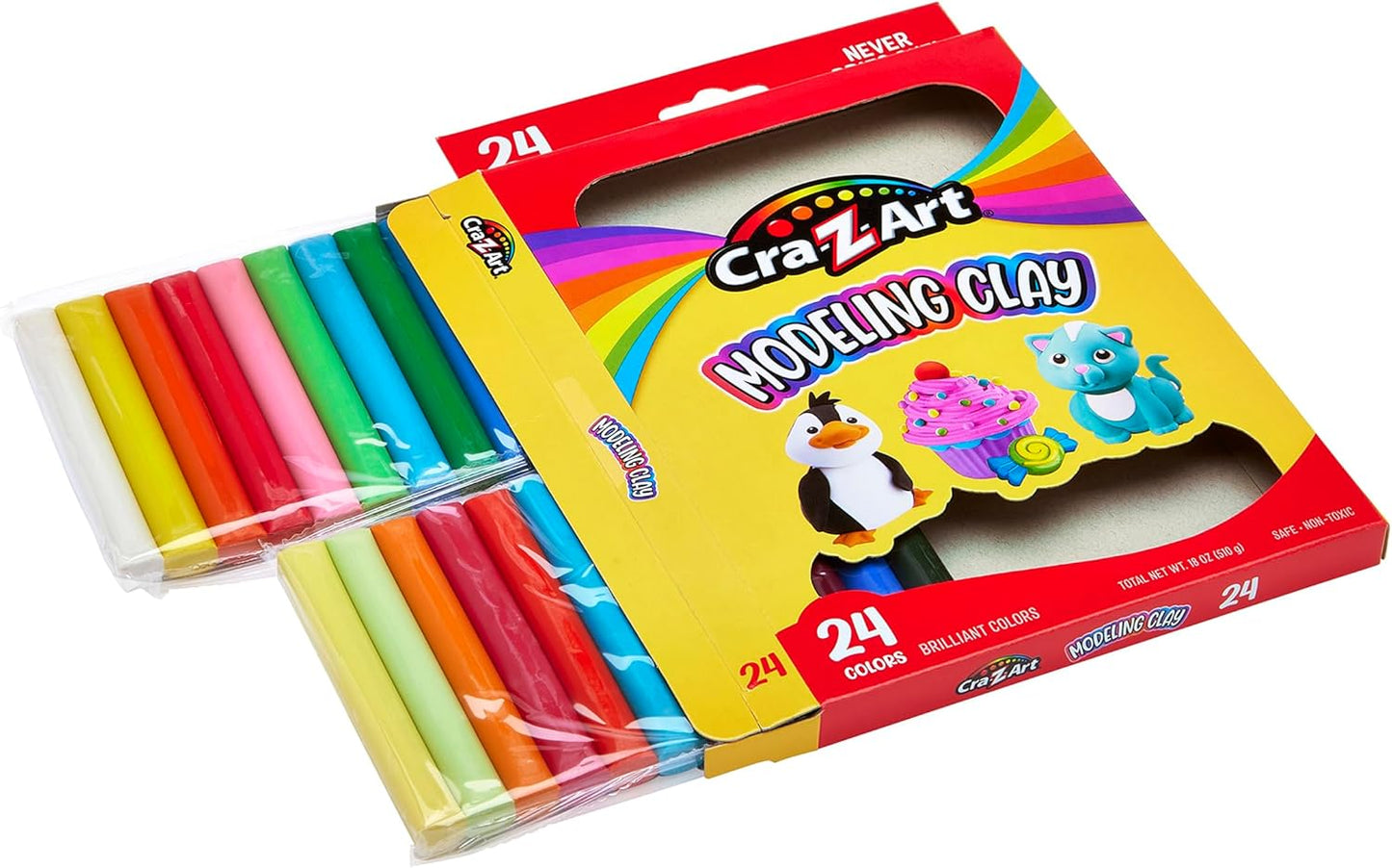 CRA-Z-Art Arcilla para modelar, 24 unidades