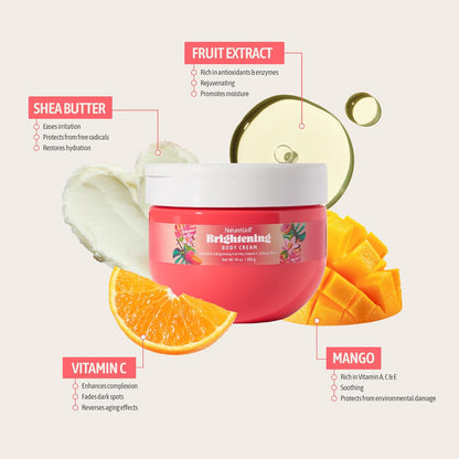 NATURE WELL Crema corporal iluminadora, 283g