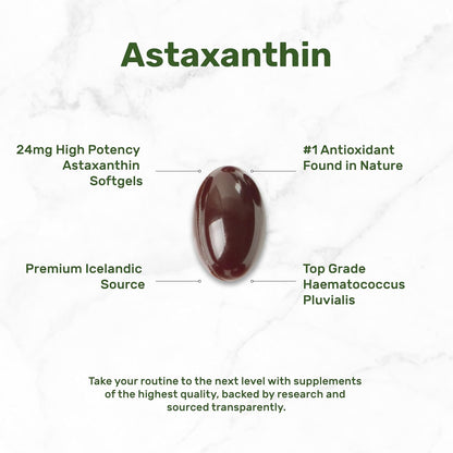 Deal Supplement-  Astaxanthin 24mg(12mg por capsula), 120 capsulas