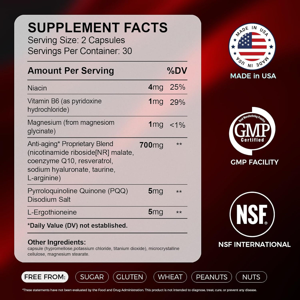 Nutrilake, Nad para mujeres, 60 capsulas