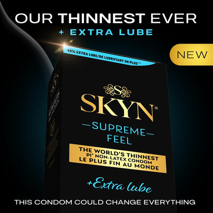 Perservativos Skyn supreme feel + Extra Lube