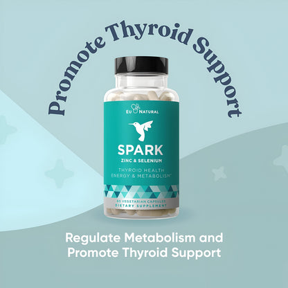 Spark - Suplemento para soporte de tiroides, energía y metabolismo- 60 capsulas