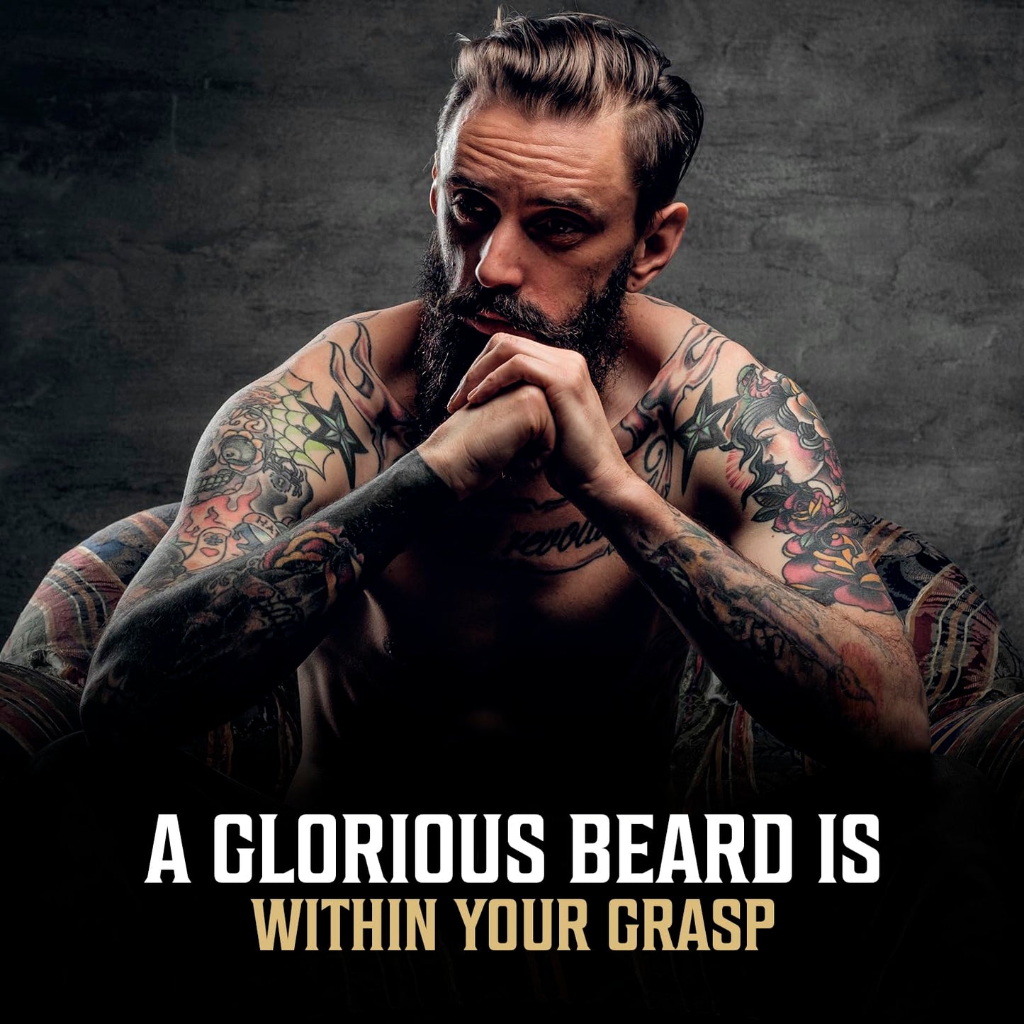 Aceite de barba Viking Revolution para hombres - Vainilla - 30ml