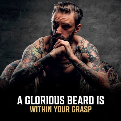 Aceite de barba Viking Revolution para hombres - Vainilla - 30ml