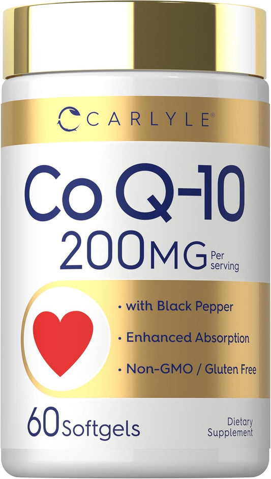 Carlyle CoQ10 de 200 mg | 60 Softgels