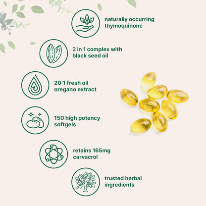 Micro Ingredients aceite de orégano 150 softgels