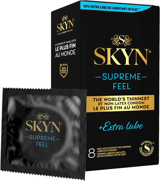 Perservativos Skyn supreme feel + Extra Lube