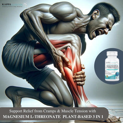 Kappa Nutrition, Magnesium L-Threonate Mag Brain, 120 capsulas