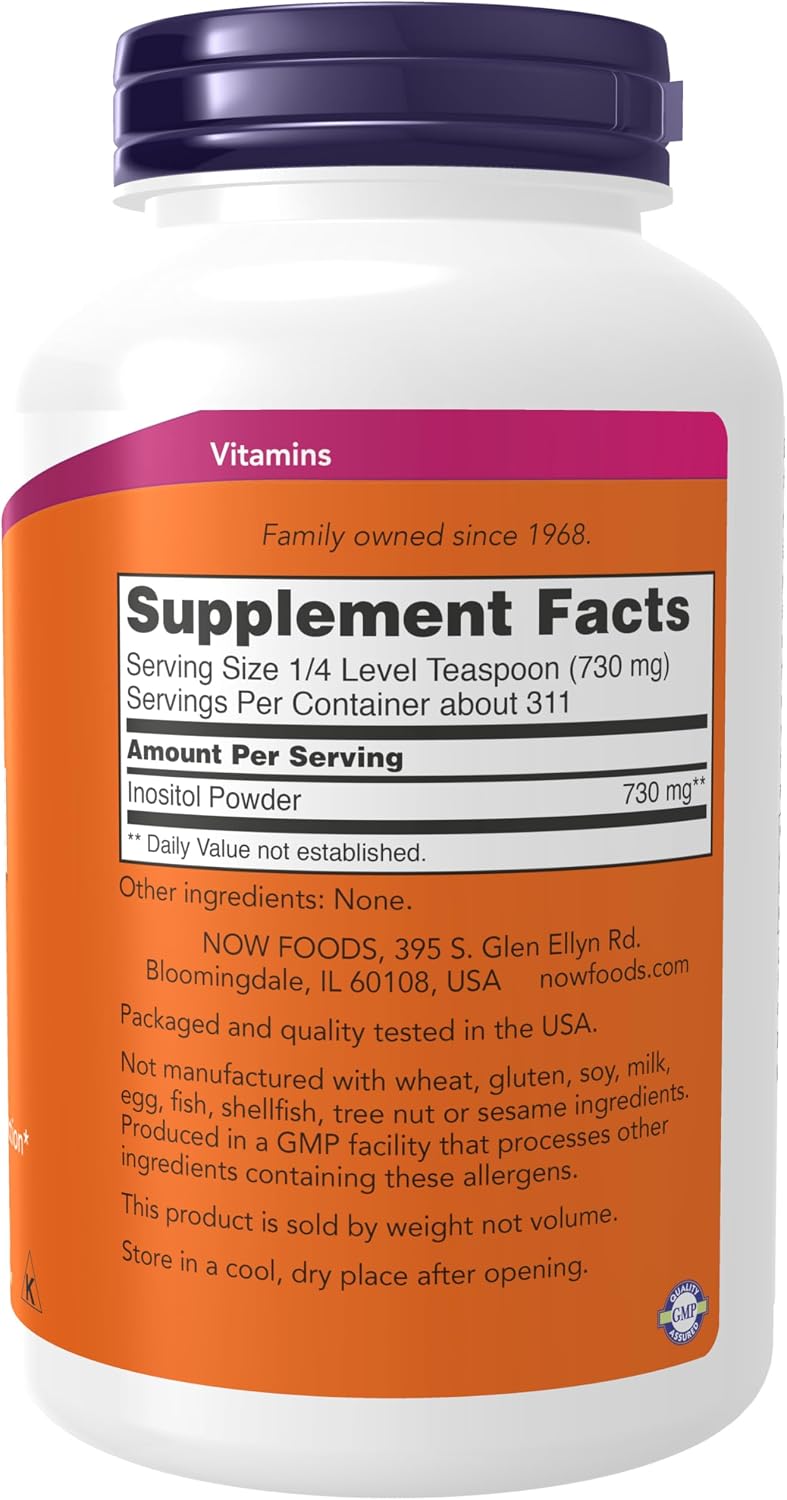 Now - Inositol Powder cellular health 227g