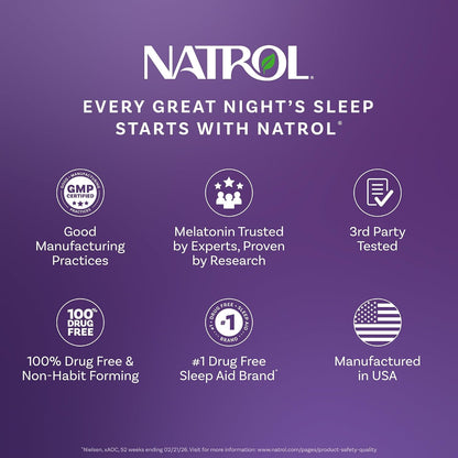 Natrol - Melatonina 3mg Fast Dissolve, 150 tabletas