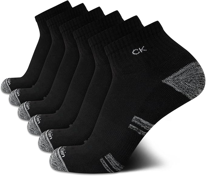 Calvin Klein medias  tobilleras  deportivos - 6 pares, talla única