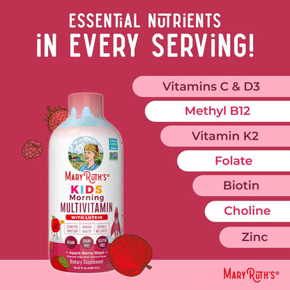 MaryRuth's Kids Liquid Morning Multivitamin | 450ml