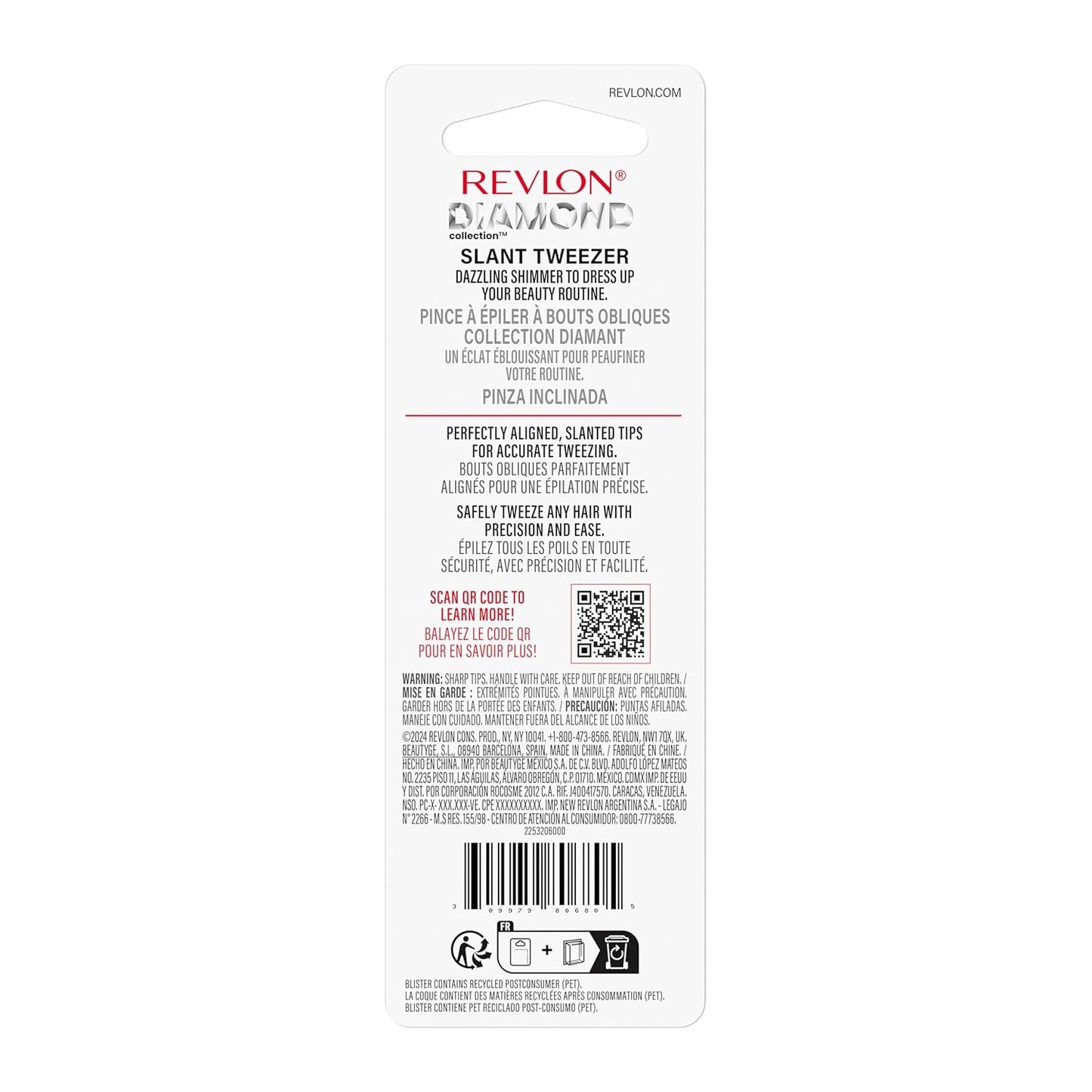 Revlon Diamond  Collection Pinzas inclinadas