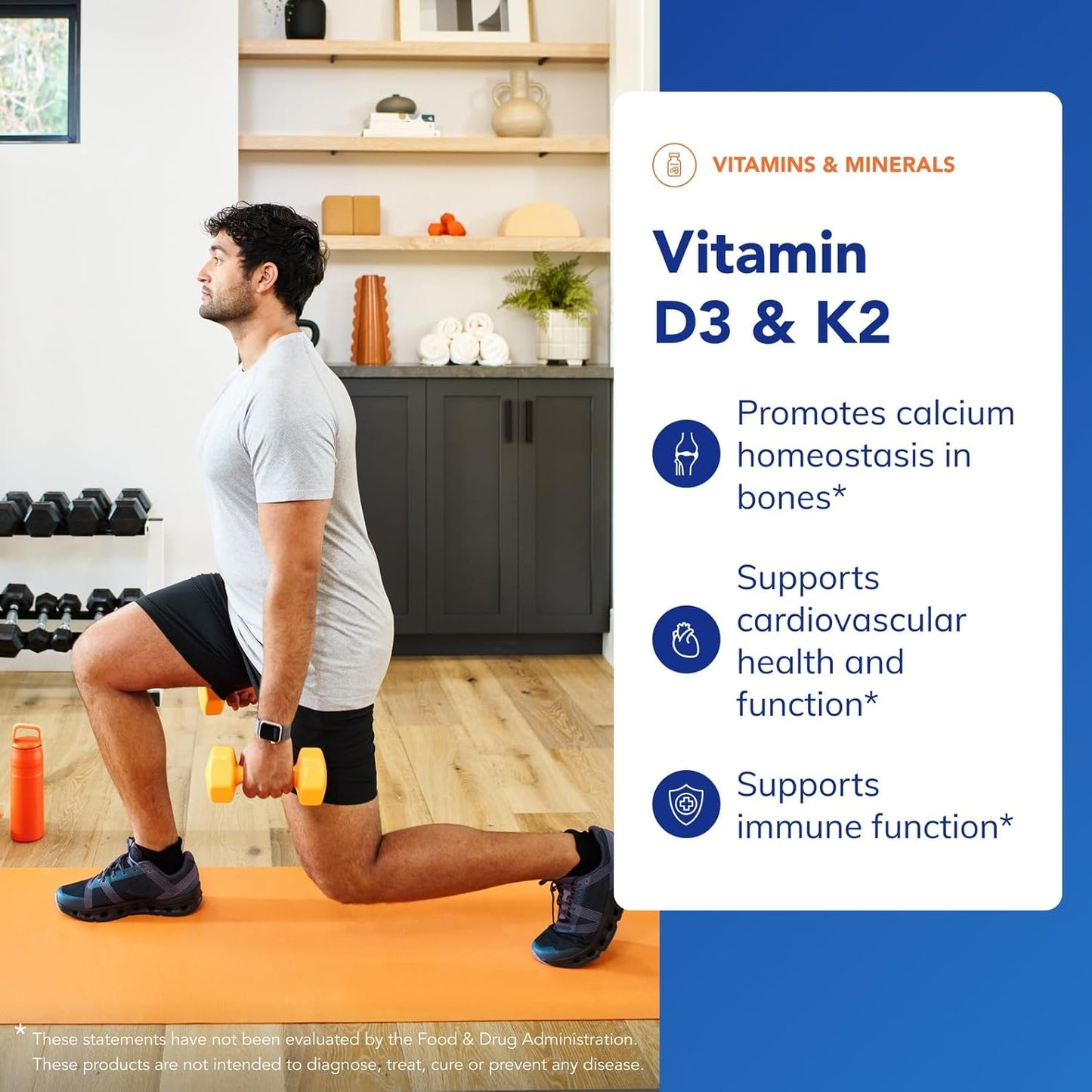 Pure Encapsulations Vitamina D3 y K2 –  60 cápsulas