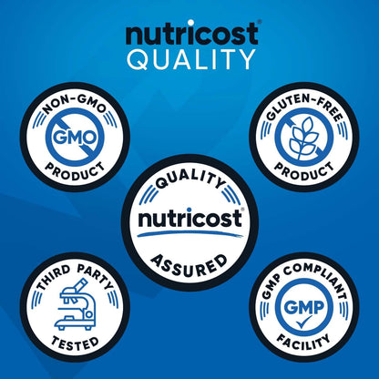 Nutricost HMB (Beta-Hidroxi Beta-Metilbutirato) 1000 mg 240 cápsulas