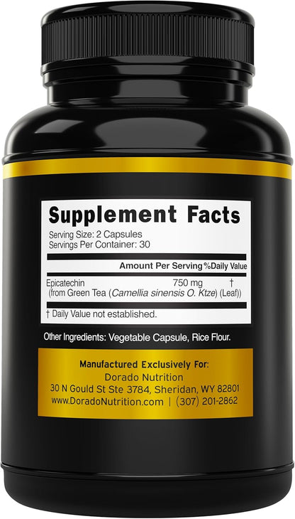 Extracto de epicatequina de 750 mg por porción, 60 Capsulas