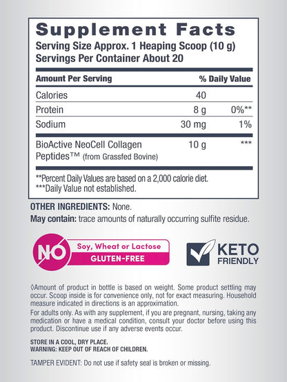 Neocell Super Colageno Peptides en Polvo 200 gr.